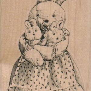 Bunny Mama/Large 2 3/4 x 4 1/4-0