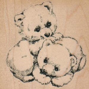 Bear Babies/Large 3 x 2 3/4-0