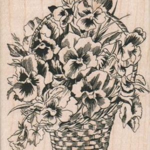 Pansy Basket/Large 3 1/2 x 4 1/4-0