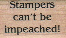 Stampers Can’t Be Impeached 1 x 1 1/2