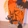 Wicked Witch With Broom/Small 2 1/4 x 3 1/4-36837