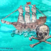 Skull & Crossbones 2 1/2 x 2-36247