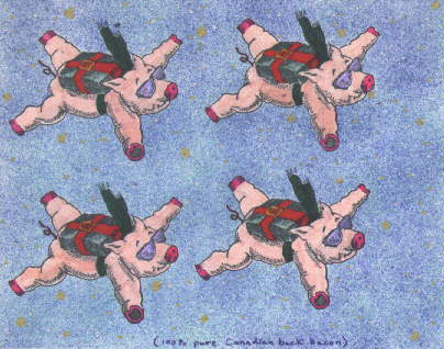Skydiving Pig 2 1/2 x 2-34079