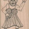 Party Lady 2 3/4 x 4 1/4-0