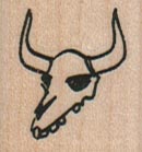 Steer Skull 1 x 1-0