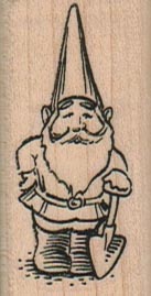 Gnome With Shovel 1 x 2