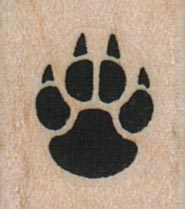 PawPrint 3/4 x 3/4