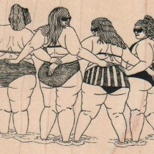 Four Wading Ladies 4 x 3-0