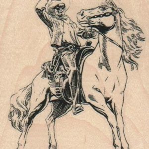Bandit Cowboy 2 3/4 x 3 1/4-0