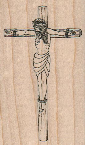 Jesus On Cross 2 x 3 1/4