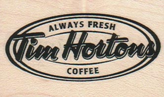 Tim Horton’s Coffee 1 1/2 x 2 1/4