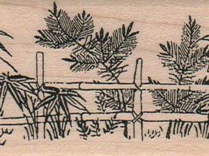 Bamboo Fence 1 3/4 x 4-0