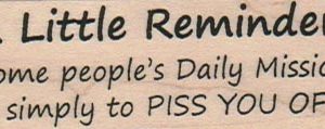 A Little Reminder 1 x 2 1/2-0