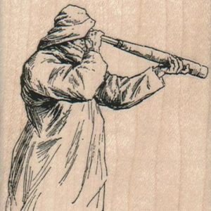 Man With Telescope 2 1/2 x 2 3/4-0