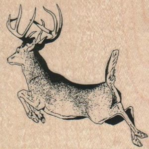 Leaping Deer 2 3/4 x 2 1/2-0