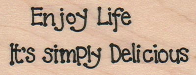 Enjoy Life It’s Simply 1 1/4 x 2 3/4