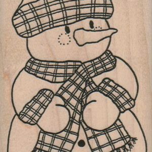 Snowman In Clothes 2 3/4 x 4 3/4-0