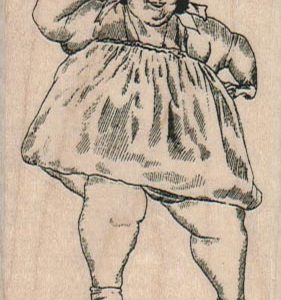 Fat Lady Posing-0