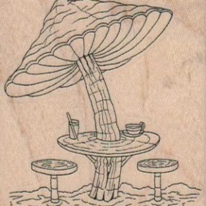 Toadstool Table 2 1/4 x 2 1/2-0