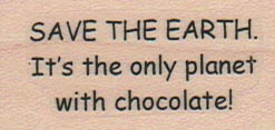 Save The Earth 1 x 1 3/4