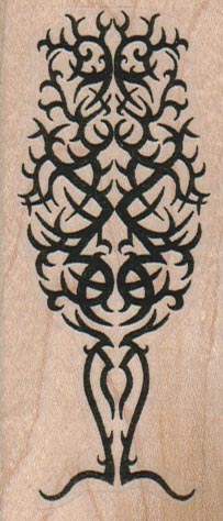 Tribal Tree 1 1/2 x 3 1/4