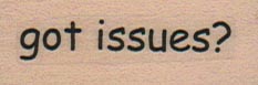 got issues? 3/4 x 1 1/2