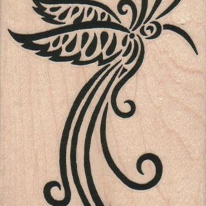 Tribal Bird Solid 3 x 4-0