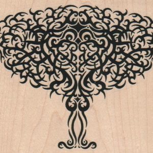 Tribal Tree Large 4 1/4 x 3 1/2-0