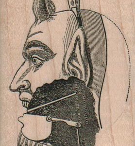 Steampunk Head 2 x 3-0