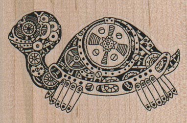 Steampunk Turtle 2 3/4 x 1 3/4