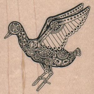 Steampunk Bird 2 3/4 x 2 1/2-0