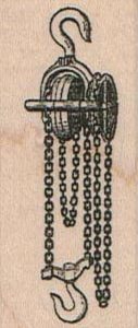 Chain And Hooks 1 x 2 1/4-0