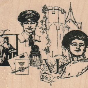 Castle Collage/ATC 4 x 3-0