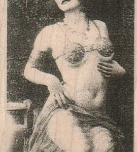 Belly Dancer Photo/ATC 2 x 3-0