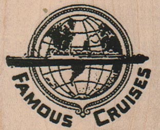 Famous Cruises 2 1/4 x 1 3/4