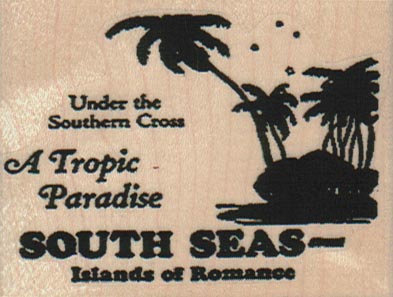 South Seas Travel 2 3/4 x 2