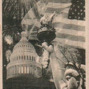 Patriotic Poster 2 3/4 x 3 1/4-0