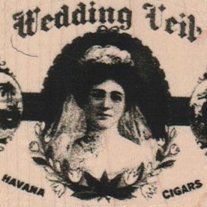 Wedding Veil Havana Cigars 3 1/4 x 2 1/2-0