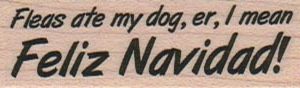 Fleas Ate My Dog 3/4 x 2 1/4-0