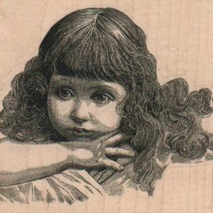 Pensive Girl 4 x 3-0