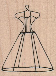 Wire Dress Form 1 3/4 x 2 1/4