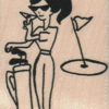 Martini Golf Lady 1 1/2 x 2 1/4-0