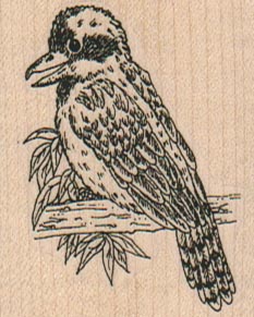 Kookaburra Bird 1 3/4 x 2