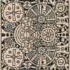 Steampunk Background 4 x 4-0