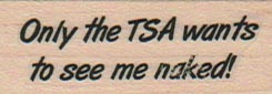 Only The TSA 3/4 x 1 3/4