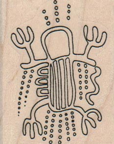 Petroglyph – Polka Dot Dancer 1 3/4 x 2