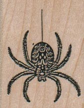 Spider Looking For Little Miss Muffet 1 1/4 x 1 1/2