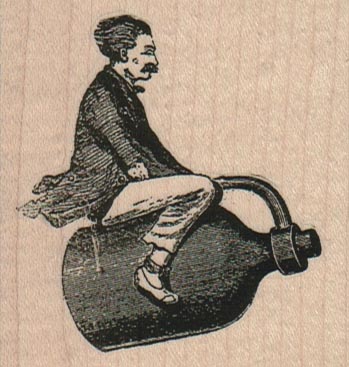 Jug Jockey (Large) 2 1/2 x 2 1/2