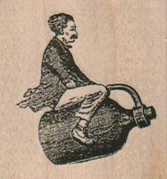 Jug Jockey (Small) 1 3/4 x 1 3/4