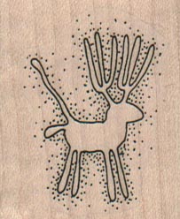 Petroglyph – Reindeer 1 1/2 x 1  3/4